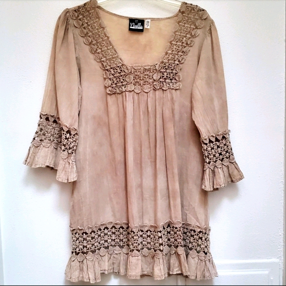 Noelle Top Boho Peasant Style